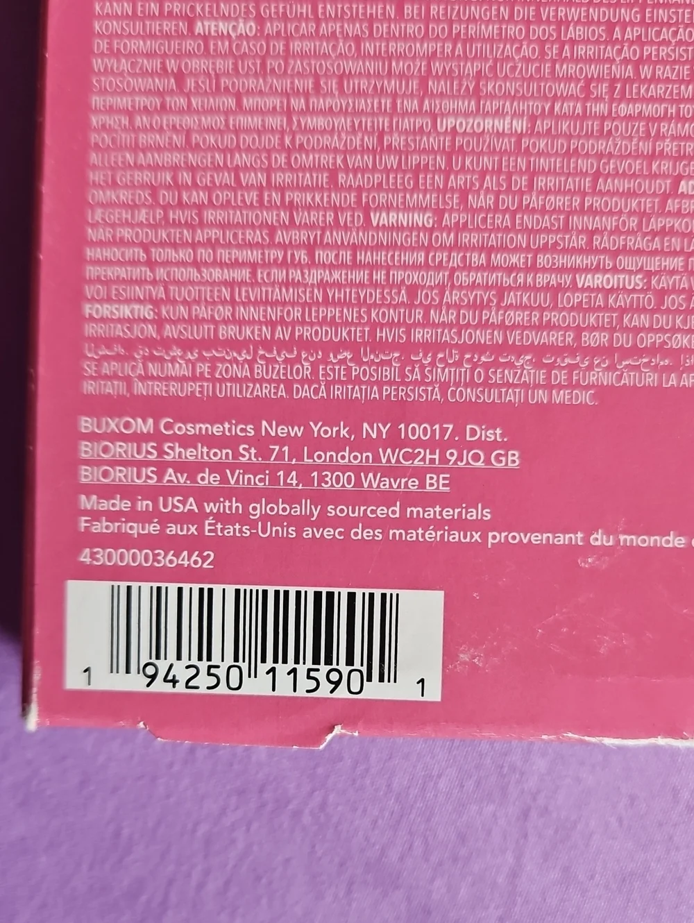 Buxom brand new